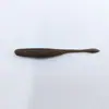 Cebo Blando Cola de Natación, Señuelo Flotante Drop-Shoot sin Plomo con Ranuras Dobles Ocultas para Anzuelo, Cebo Blando Especializado para Lubina y Robalo