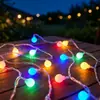 Fio de luzes de bola LED para festas 100m luzes luzes decorativas de casamento fabricante de bolas de Natal atacado