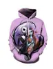 Halloween Navidad Cry Night Transfronterizo Amazon Nuevo Payaso de Terror Sudadera con Capucha Sudadera con Capucha Sudadera con Estampado Digital Hombre