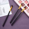 Juego de tres pinceles para sombras de ojos de pelo de caballo, pincel portátil para ojos, pincel Halo, pincel de maquillaje profesional individual, herramientas de belleza de pelo suave