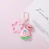Llavero colgante de muñeca de fruta de dibujos animados estrella, accesorio de llavero de cuentas 3D lindo para DIY, regalo pequeño