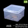 Venta al por mayor directa de fábrica caja pequeña de PP caja de almacenamiento caja de plástico transparente caja de embalaje para productos pequeños una variedad de especificaciones