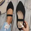 Zapatos de suela plana de malla hueca nuevos para comercio exterior europeo y americano, para mujer, transfronterizos, ligeros, cómodos, casuales, de corte bajo, para baile, trabajo