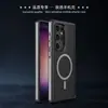 Funda Magnética para Teléfono Móvil de Dos Colores con Escudo de Comercio Exterior Adecuada para Vivo Y39 Anti-Caída S18Pro Magnética Y29 4G/T4X
