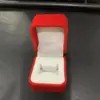 Caja de joyería anillo pulsera caja de franela roja 4*5*5.5 negra 9*9*4 caja cuadrada flocado