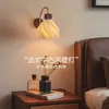 Lustre vintage estilo francês em madeira de nogueira cor creme, luminária de sala de estar, luz de hall de entrada principal, protetor ocular, luminária de sala de jantar de alta qualidade do meio do século