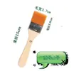Escova pequena de arame de aço, escova de cerdas de PP, escova de limpeza de arame de cobre 7 polegadas Escova de arame de aço inoxidável para reparo de telefone, cozinha e limpeza de rodas de carro