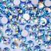 Plata Inferior Phnom Penh Serie AB Fondo Plano Diamante Guomao 5A Pedrería Vidrio Pujiang Diamante de Cristal Diamante de Uña diy Joyería Diamante