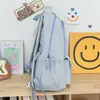 Mochila de estilo coreano de alto valor estético para estudiantes de secundaria y preparatoria, Mochila Harajuku Ulzzang de gran capacidad para estudiantes universitarios