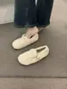 Pantuflas estilo Birkenstock con forro de felpa, zapatos casuales para mujer de otoño e invierno, mocasines casuales, zapatos de algodón tipo Birkenstock