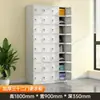 Armario de una Puerta para Dormitorio con Cerradura Armario de Almacenamiento para Empleados Armario de Chapa Metálica Armario de Acero Armario de Oficina Armario para Zapatos