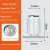 Latas Garrafa de Bebida Garrafa Descartável de Plástico de Grau Alimentício Lata de Refrigerante Coca-Cola Embalagem de Garrafa de Chá de Leite Comercial Net Red