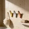 Gancho de Pared de Aleación de Zinc con Agujero para Colgar Abrigos Individual Estilo Europeo Perchero de Entrada Armario Zapatero Baño Gancho para Ropa Cocina