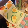 Toalla con estampado de dibujos animados transfronteriza, paño de limpieza, paño de cocina, toalla de limpieza de doble uso húmeda y seca, desprendible a mano
