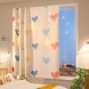 Cortinas de Velcro Autoadhesivas Instalación Sin Perforaciones Dormitorio Tela Blackout Simple Pequeña Corta Parasol Nueva Cortina