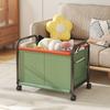 Cesta de almacenamiento de juguetes carro multifuncional caja de almacenamiento de juguetes palillos dormitorio sala de estar gran capacidad clasificación cesta de almacenamiento