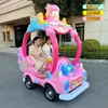 Puesto Cuadrado de Mercado Nocturno Coche de Burbujas Centro Comercial Coche Eléctrico Infantil Feria del Templo Batería Coche de Choque Rueda Doble Grande Coche de Juguete