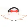 Gag de Hueso de Silicona Pinzas para Pezones Juguetes Novedosos Alternativos para Adultos Bondage de Cuero Entrenamiento Sexo Sm Gag Sólido