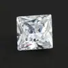 Fabricante Original Corte Princesa Moissanita Piedra Suelta Piedra Suelta de Silicio y Carbono Sintético Cuadrada Facetada Ángulo Recto Color D Mayoreo