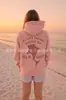 2026 Verano Nueva Camisa con Capucha Estampada de Moda Estilo Americano Moda Callejera Versátil Sudadera Chaqueta