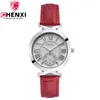 CHENXI/Dawn 091A Reloj de Cuarzo para Mujer Moda Correa de Cuero Reloj para Mujer reloj