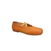 656-1 Sapatos Quadrados de Primavera e Outono Alta Qualidade Couro Bovino Lavado Sapatilhas Ultramacias para Mulheres