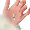 Collar Colgante de Campana de Pez Pequeño Reloj y Tú para Mujer, Cadena para Clavícula con Accesorio Colgante de Diseño de Nicho de Lujo Ligero de Gama Alta
