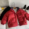 Chaqueta de Plumas para Niños Muye Invierno Cálida Abrigo Tipo Pan Ropa Infantil 90 Pluma de Pato Blanca Engrosada Ropa Exterior para Bebés y Niños