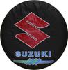 Funda de repuesto para llanta de coche Suzuki Jimny de fábrica, piel sintética de PVC engrosada, funda protectora de llanta a prueba de polvo y lluvia para SUV todoterreno