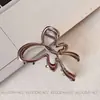 Nueva Moda Línea Relajada Metal Plata Pasador Ondulado para el Cabello Pasador para el Cabello de Mujer Pin Pequeño en la Parte Posterior de la Cabeza Accesorios para el Cabello Tocado