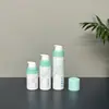 Botella de vacío morada de 30ml50ml75ml con bomba para loción, crema facial de PP, protector solar, materiales de empaque personalizados para cuidado de la piel