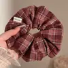 Goma de pelo versátil estilo coreano para mujer, Cuerda para el pelo de alta gama estilo perezoso, Accesorio para el pelo de coleta baja, Cuerda para el pelo simple para la cabeza