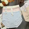Ropa interior de Modal para mujer 60S, Cómoda, Antibacteriana, Amigable con la piel, Nuevos Panties de cintura media-alta para mujer, Fábrica de origen