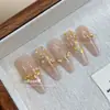 Mini acessórios de unha com laço de liga dopamine laço de gravata estéreo broca de unha decorações simples de Coringa atacado