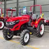 Tractor Weifang Liwang Agrícola de 50 Caballos de Fuerza con Tracción en las Cuatro Ruedas y Válvula Multi-Vía de Alta Presión para Cultivo de Tierra y Siembra