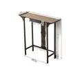 Nova Mesa Console de Entrada Estilo Chinês, Mesa Lateral Moderna Minimalista para Sala de Estar, Armário Console de Entrada Inspirado em Zen, Mesa Estreita de Oferta para Entrada