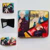 Anime Nuevo Hechizo Regreso Tigre Bastón Youren Pu Cartera Corta Estudiante Hombres y Mujeres Billetera Monedero de PU