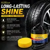 KineShineX Pasta para Brilho de Pneus de Carro Cera para Pneus Agente de Brilho Preto Removedor de Manchas Potente, Manutenção, Anti-Envelhecimento, Brilho Duradouro