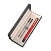 Set de Regalo de Negocios de Alta Gama con Logo Impreso, Bolígrafo Metálico de Firma, Bolígrafo de Bola para Conferencias, Producto Grabado al por Mayor