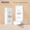 Xumin En Stock Botella de Protector Solar de 40 ml Estilo Lanyard Botella Exprimidora Tubo de Limpiador Facial Botella de Crema de Manos Botella de Crema Aislante