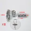 Cable de acero hebilla autoblocante tensor retráctil fijo ajustable tarjeta candado pequeño posición fija del cable de bloqueo accesorios de bloqueo de línea