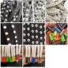 Corda com Extremidade de Metal Corda de Cinto Tubo para Pendurar Bico de Cerveja Chapéu de Coco Corda Estampada Acessórios de Cabeça Decoração Wych