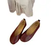 Zapatos Retro de Abuela para Mujer 2026 Primavera/Verano Nuevos Versátiles de Boca Baja Zapatos de Salón Estilo Japonés de Suela Plana Mocasines Slip-on Zapatos de Frijol