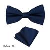 Corbata Vintage para Hombre de Negocios Pañuelo de Bolsillo Traje Camisa de Vestir Lazo Cuello Poliéster Patrón Roto Lazo