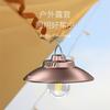 Araña de Ambiente de Luz Cálida Destacada Tiburón Sonriente Luz para Tienda Colgante para Camping al Aire Libre Carga USB Luz de Campamento Portátil