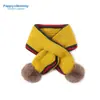 Bufanda infantil Babamama invierno gruesa cálida jacquard amor bufanda para niño bufanda engrosada para niña bufanda