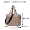 Bolsa de Algodón Acolchada de Invierno para Mujer, Bolsa Espaciosa de Gran Capacidad, Bolso Cruzado para Viaje de Picnic, Bolso Tote Transfronterizo de un Solo Hombro