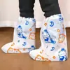 Cubrezapatos de Lluvia Desechables de Caña Alta, Impermeables, Antideslizantes, Engrosados para Estudiantes, Adecuados para Uso en Exteriores en Días Lluviosos
