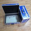 Material de placa de plástico de aluminio azul caja de herramientas portátil de aleación de aluminio para limpieza de equipos, caja de embalaje, calidad de comercio exterior