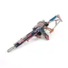 Shuojie Delta Modelo Periférico Desmontable Prism Assault S2 - Decoración de Pistola de Juguete para Juego de Cristal Arcoíris